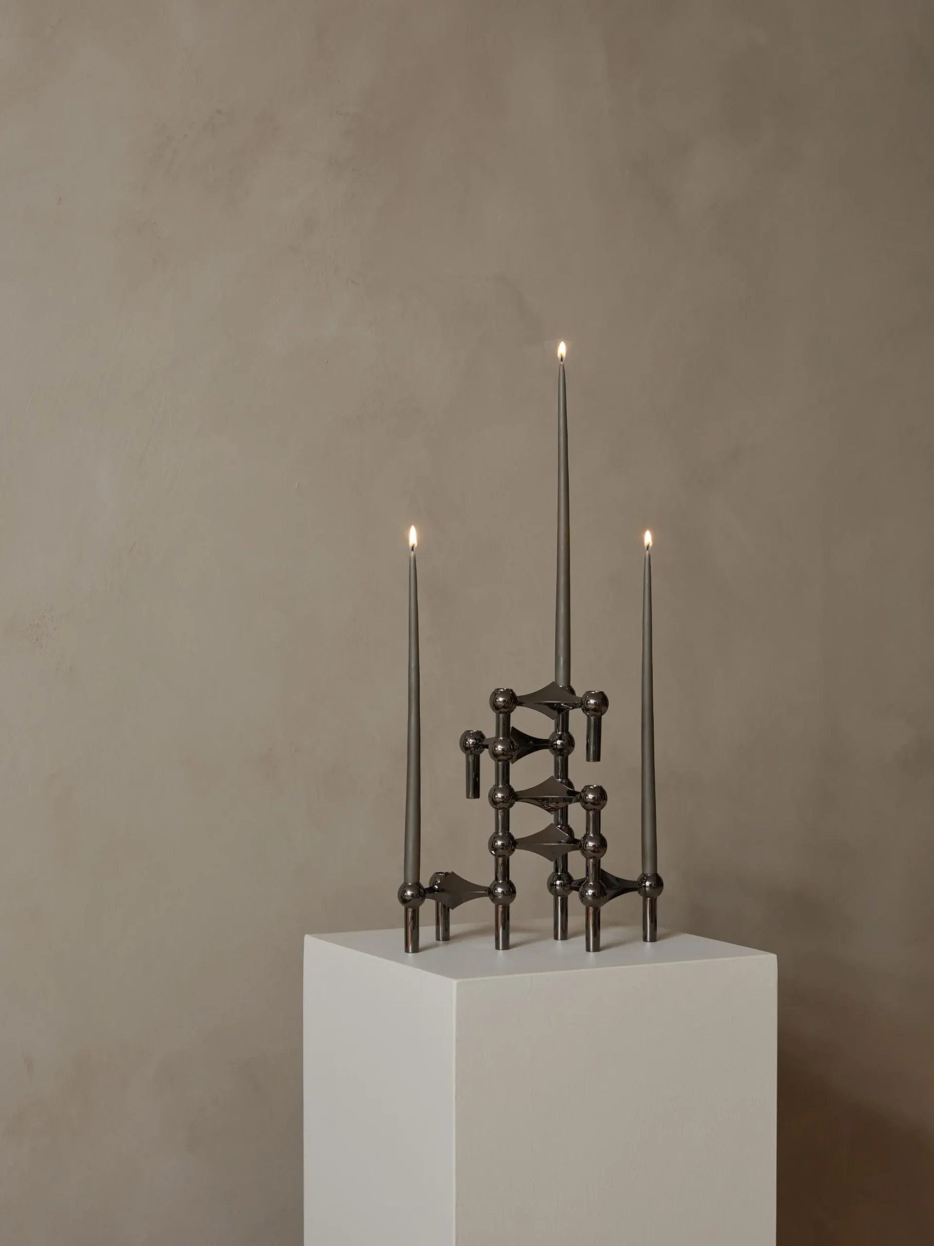 Set di 6 candele a bastoncino sottili Stoff Nagel