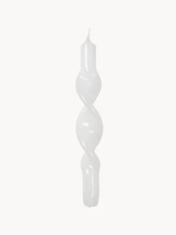 Set di 2 candele a bastoncino fatte a mano Twist