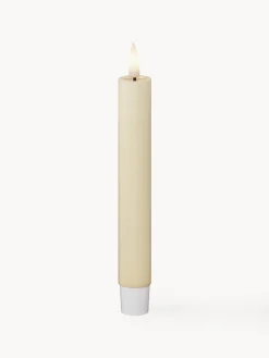 Set di 2 candele a bastoncino fatte a mano Real Flame, alt. 15 cm