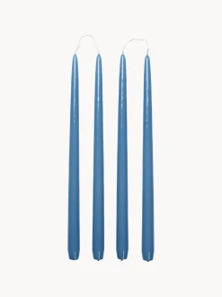 Set di 4 candele da tavolo fatte a mano Smooth