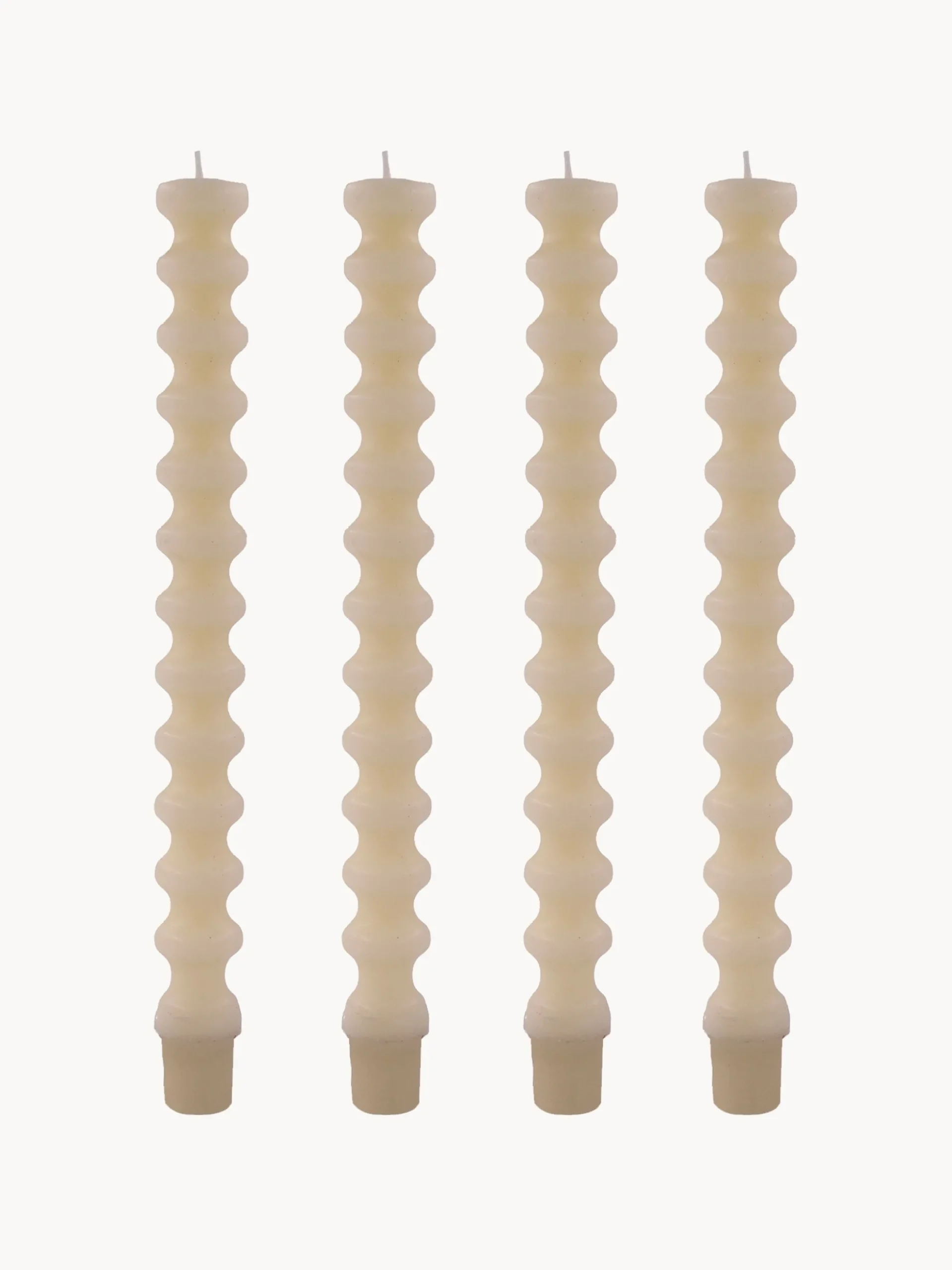 Set di 4 candele fatte a mano Mura