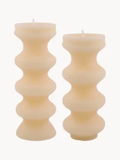 Set di 2 candele fatte a mano Mura