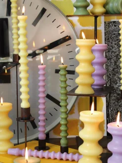 Set di 4 candele fatte a mano Mura