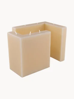 Set di 2 candele fatte a mano X-Lulu