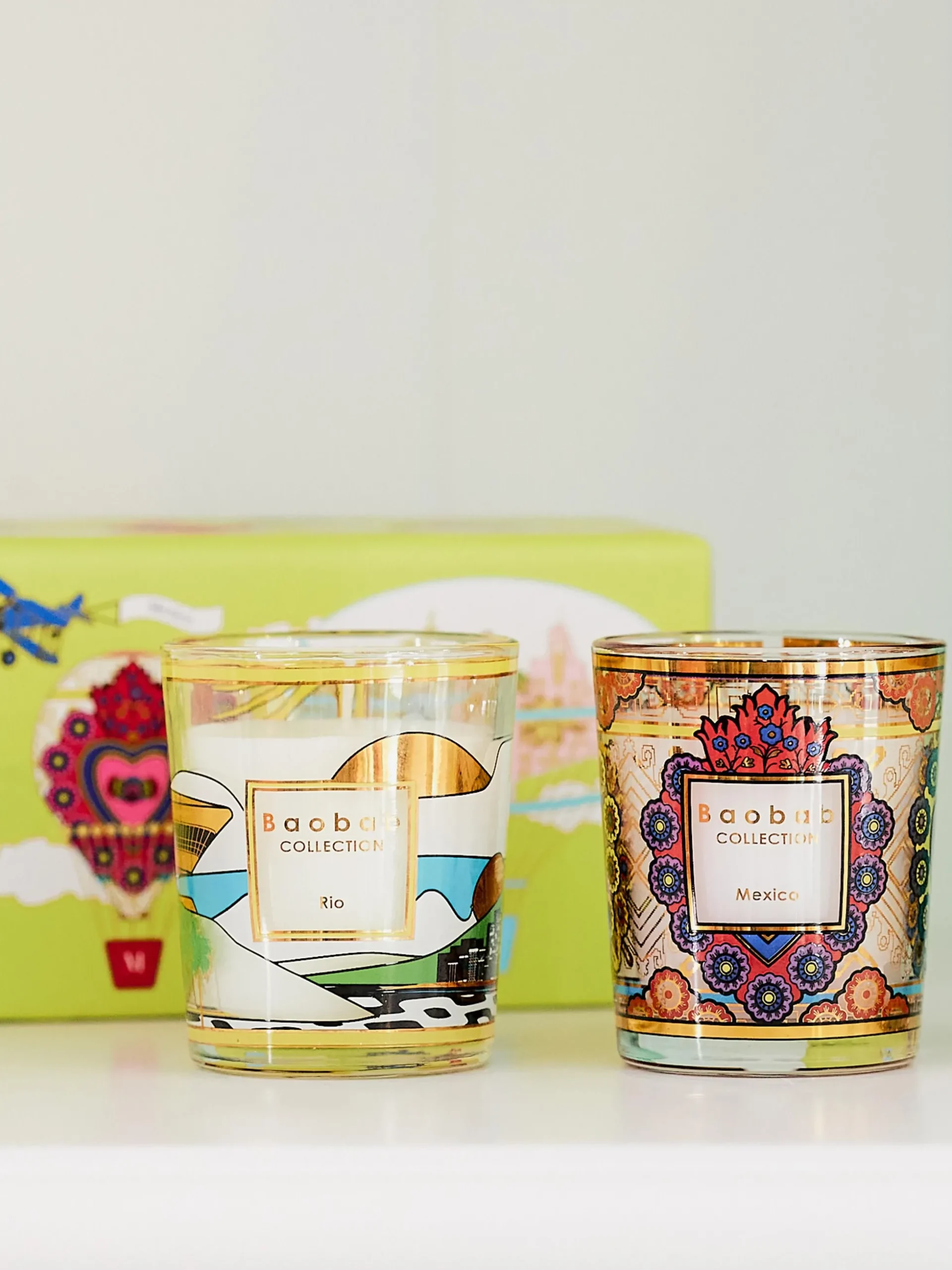 Set di 3 candele profumate My First Baobab