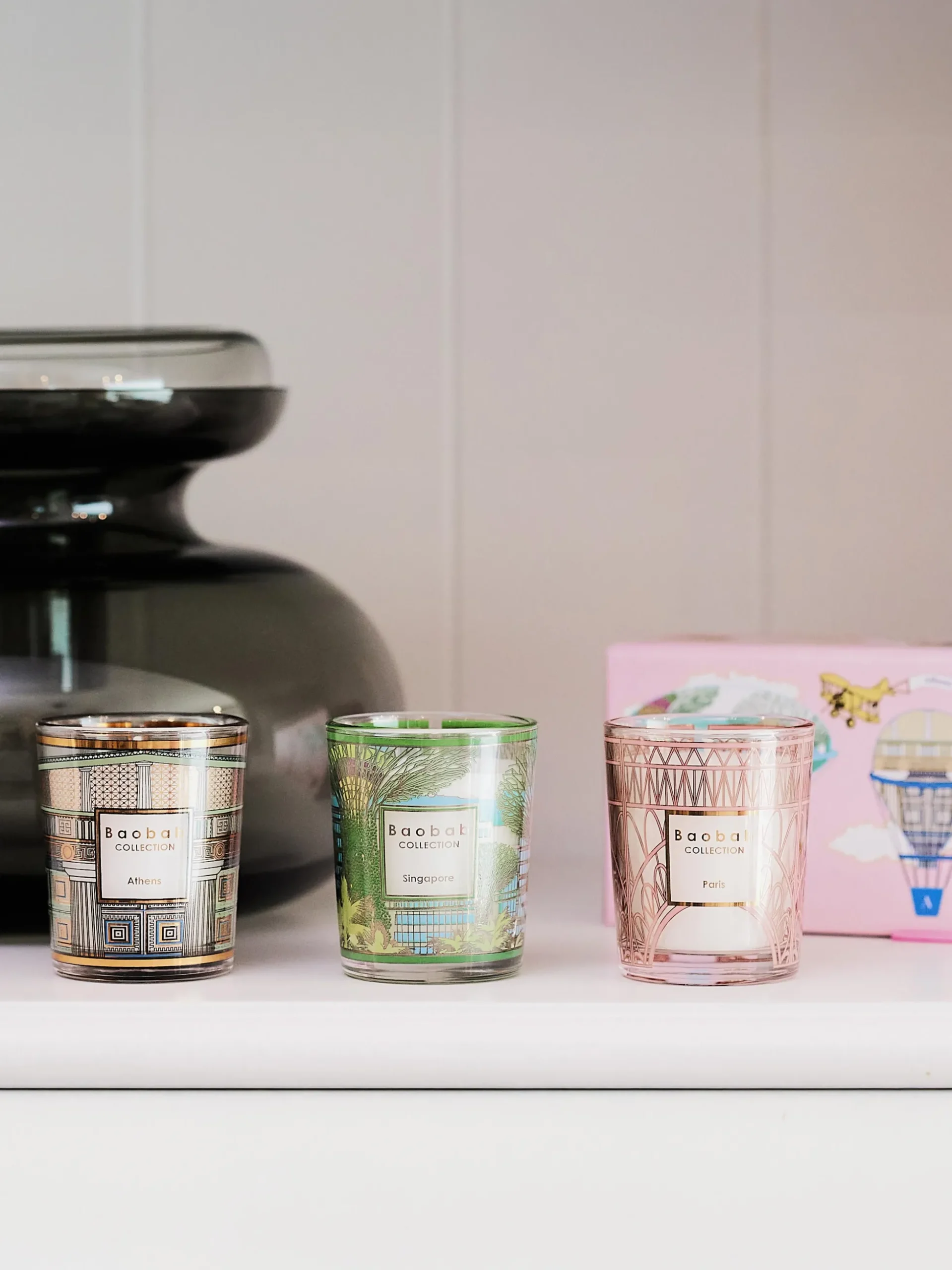 Set di 3 candele profumate My First Baobab