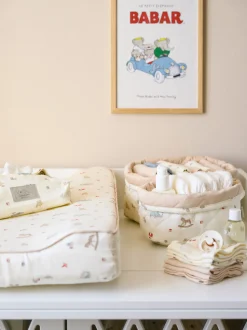 Set di 2 ceste portaoggetti in cotone organico per bambini Vintage Toys