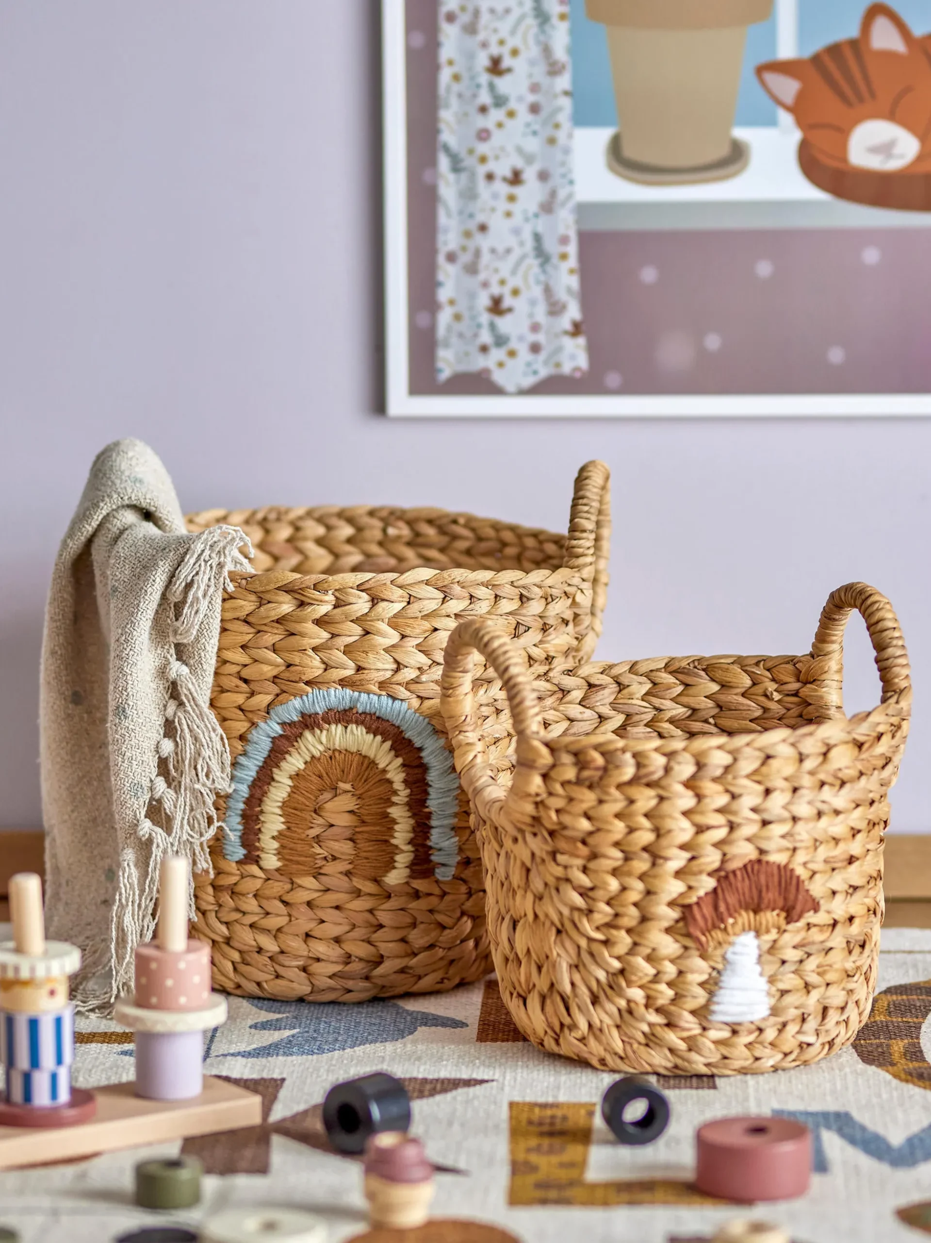 Set di 2 cesti Agnes