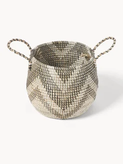Set di 2 cesti con coperchio Mija