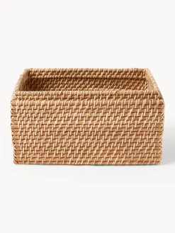 Set di 2 cesti con coperchio Lurdes