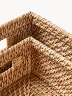 Set di 2 cesti con coperchio Lurdes