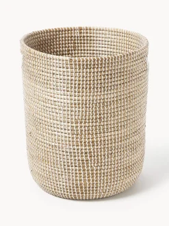 Set di 2 cesti rotondi in fibra naturale Aleya