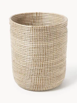 Set di 2 cesti rotondi in fibra naturale Aleya