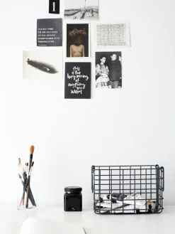Set di 3 cestini in metallo The Baskets