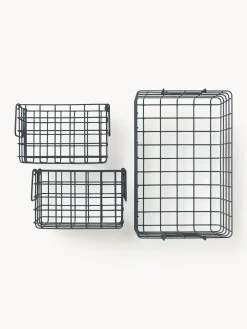 Set di 3 cestini in metallo The Baskets