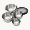 Set di 4 ciotole con coperchi Nest