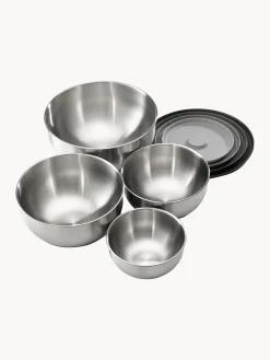 Set di 4 ciotole con coperchi Nest