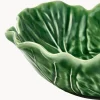 Set di 2 ciotole da portata dipinte a mano Cabbage