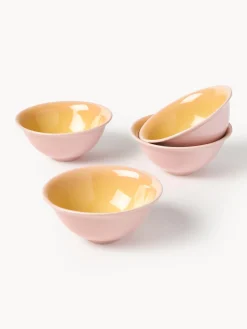 Set di 4 ciotole fatte a mano Marguerite