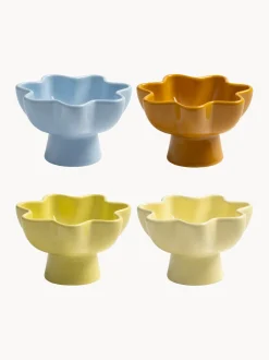 Set di 4 ciotole piccole fatte a mano
