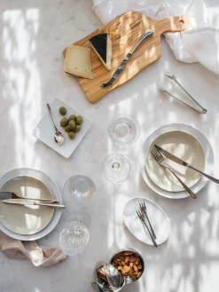Set di 4 coltelli da formaggio in acciaio inox Living