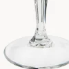 Set di 6 coppe da champagne in cristallo con motivo in rilievo Opera
