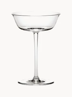 Set di 4 coppe da champagne in cristallo soffiato Grace