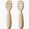 Set di 2 cucchiai in silicone Bubble