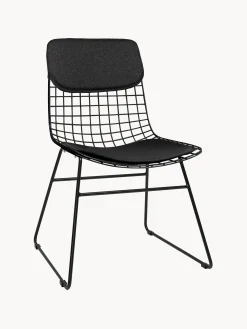 Set di 2 cuscini per poltrona in metallo Wire