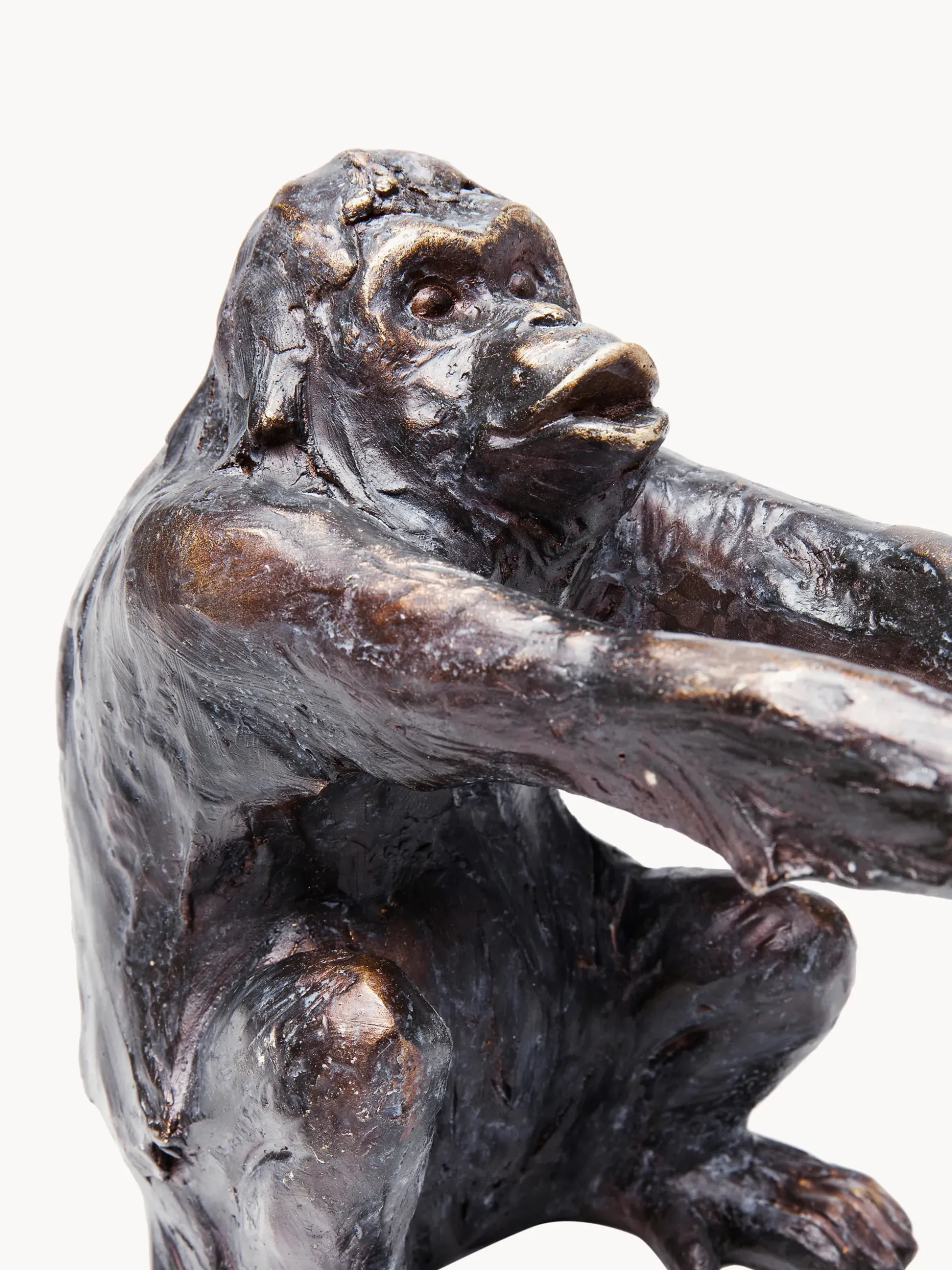 Set di 2 fermalibri fatti a mano Monkey Kare