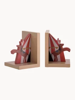 Set di 2 fermalibri per bambini Santos