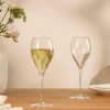 Set di 6 flute champagne in cristallo Prestige