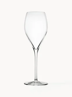 Set di 6 flute champagne in cristallo Prestige