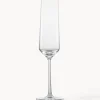 Set di 2 flute da champagne in cristallo Pure