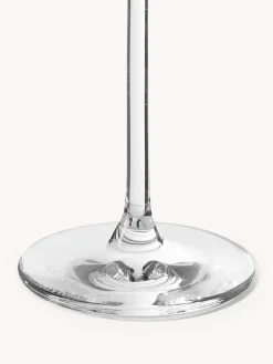 Set di 4 flute da champagne in cristallo Xavia