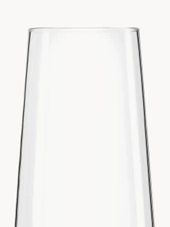 Set di 6 flute da champagne in cristallo a forma di cono Power