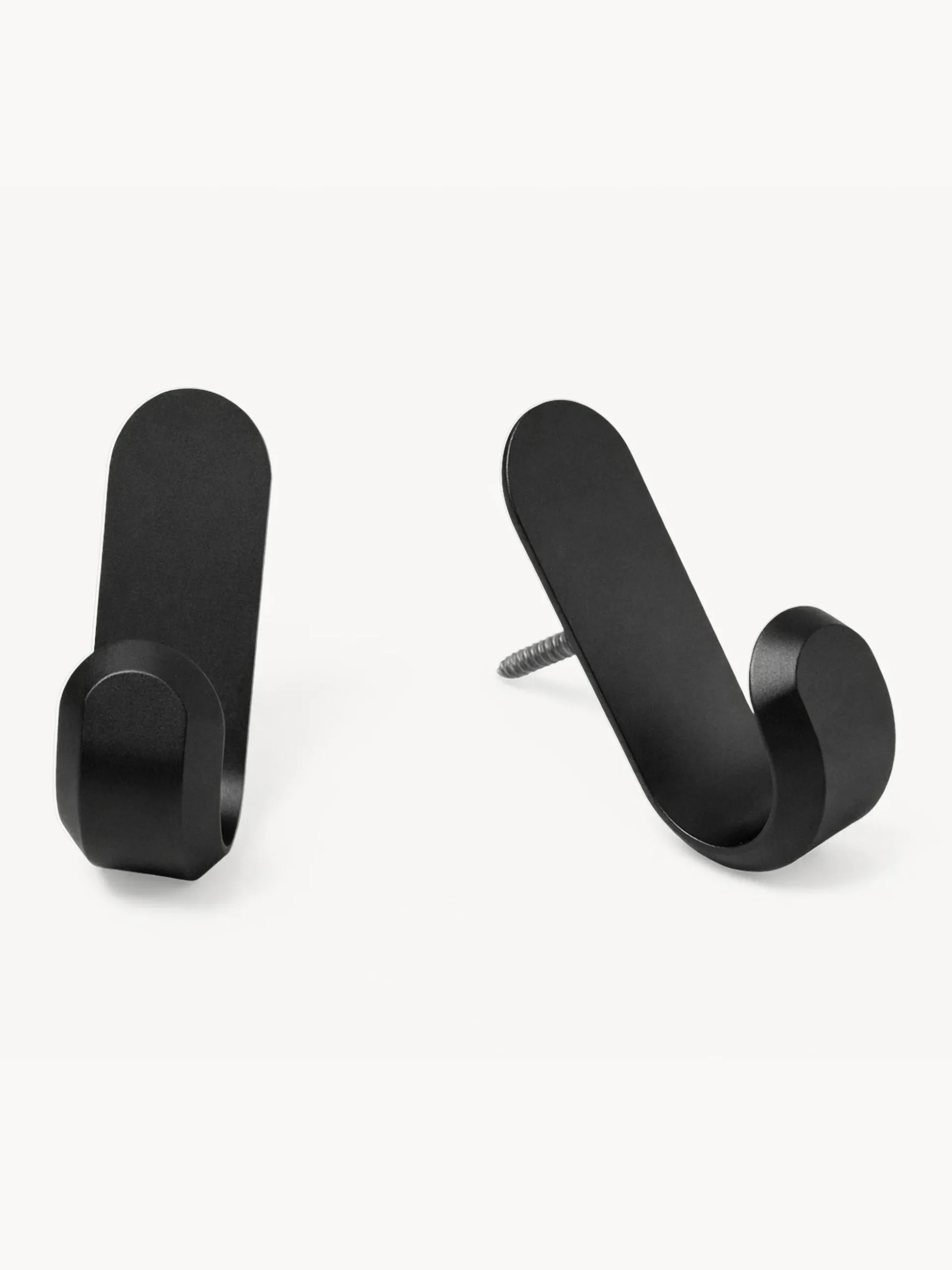 Set di 2 ganci da parete Curve Mini