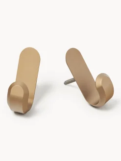 Set di 2 ganci da parete Curve Mini