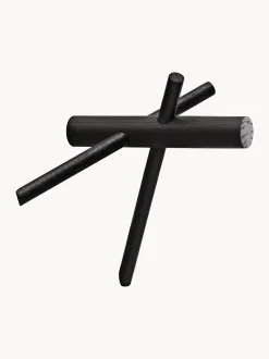 Set di 2 ganci da parete in legno Sticks