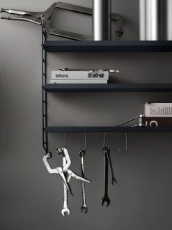 Set di 5 ganci in metallo String System