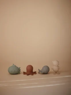 Set di 4 giocattoli da bagno Sealife