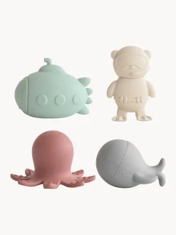 Set di 4 giocattoli da bagno Sealife