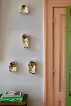 Set di 4 oggetti decorativi in vetro Stones