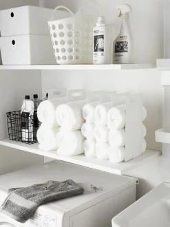 Set di 2 organizer per asciugamani Tower