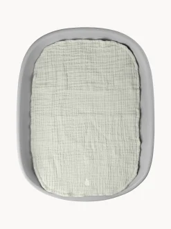Set di 2 panni in mussola di cotone organico Rose