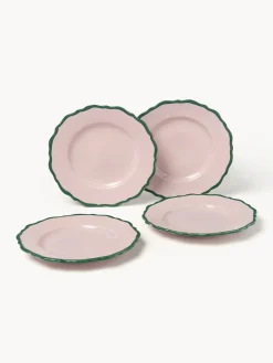 Set di 4 piatti da colazione Crumble