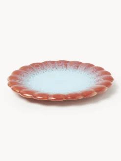 Set di 4 piatti da colazione fatti a mano Marguerite