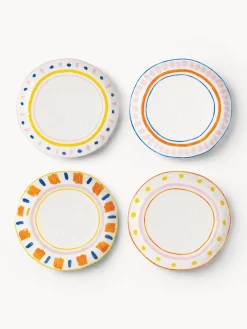 Set di 4 piatti da colazione in porcellana Boavista