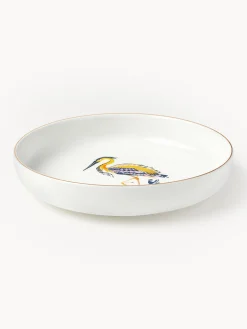 Set di 4 piatti per pasta Flamboyant