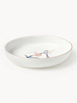 Set di 4 piatti per pasta Flamboyant